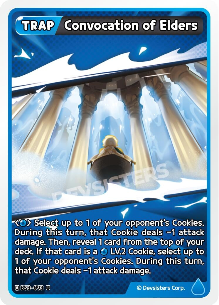 Image for Convocation of Elders (BS3-093) [Age of Heroes and Kingdoms] - CookieRun: Braverse TCG