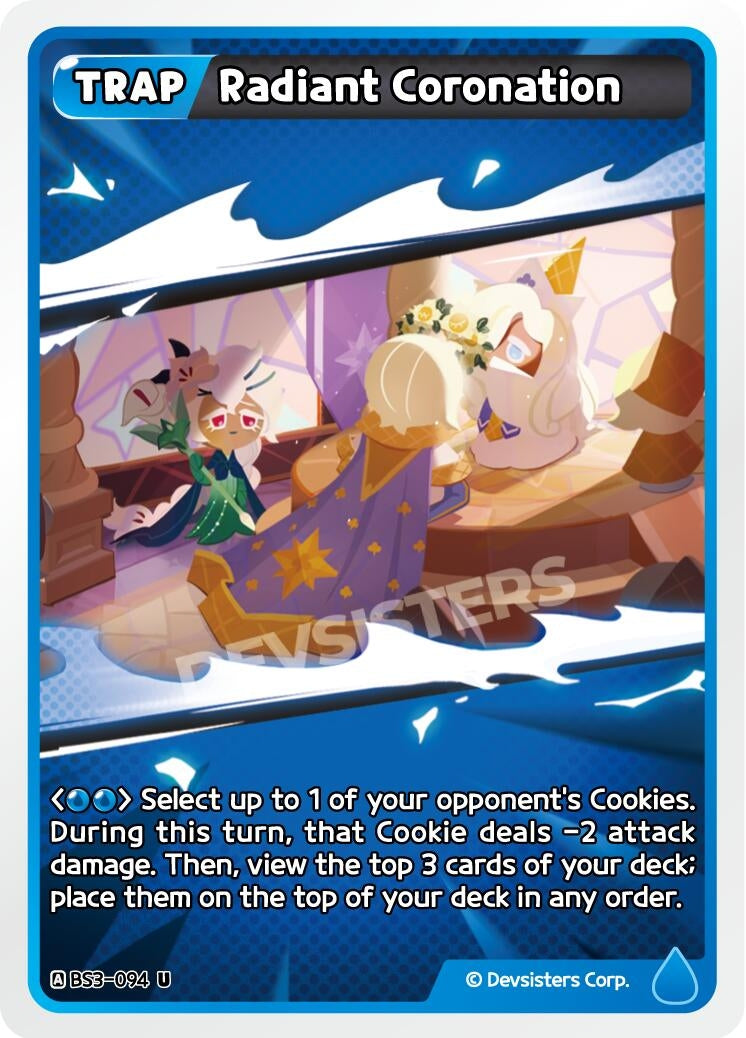 Image for Radiant Coronation (BS3-094) [Age of Heroes and Kingdoms] - CookieRun: Braverse TCG