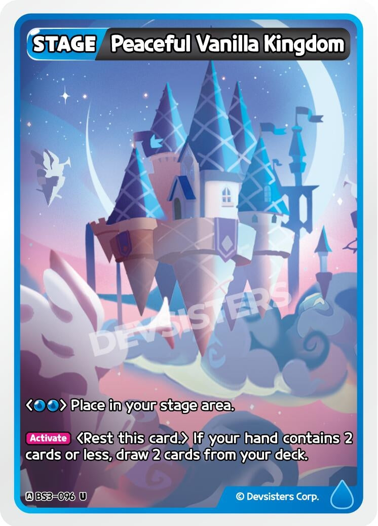 Image for Peaceful Vanilla Kingdom (BS3-096) [Age of Heroes and Kingdoms] - CookieRun: Braverse TCG