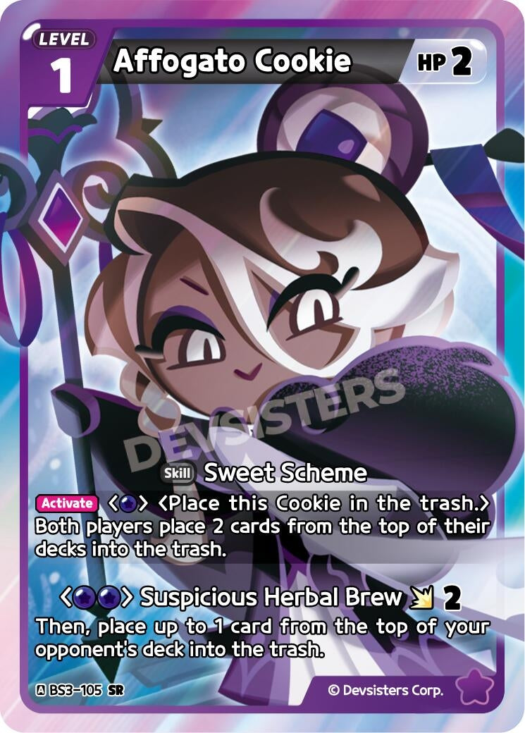 Image for Affogato Cookie (BS3-105) [Age of Heroes and Kingdoms] - CookieRun: Braverse TCG