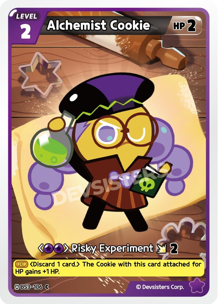Image for Alchemist Cookie (106) (BS3-106) [Age of Heroes and Kingdoms] - CookieRun: Braverse TCG