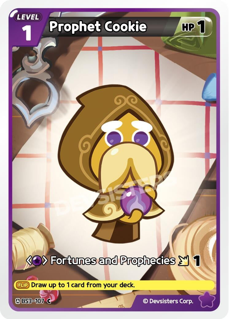 Image for Prophet Cookie (BS3-107) [Age of Heroes and Kingdoms] - CookieRun: Braverse TCG