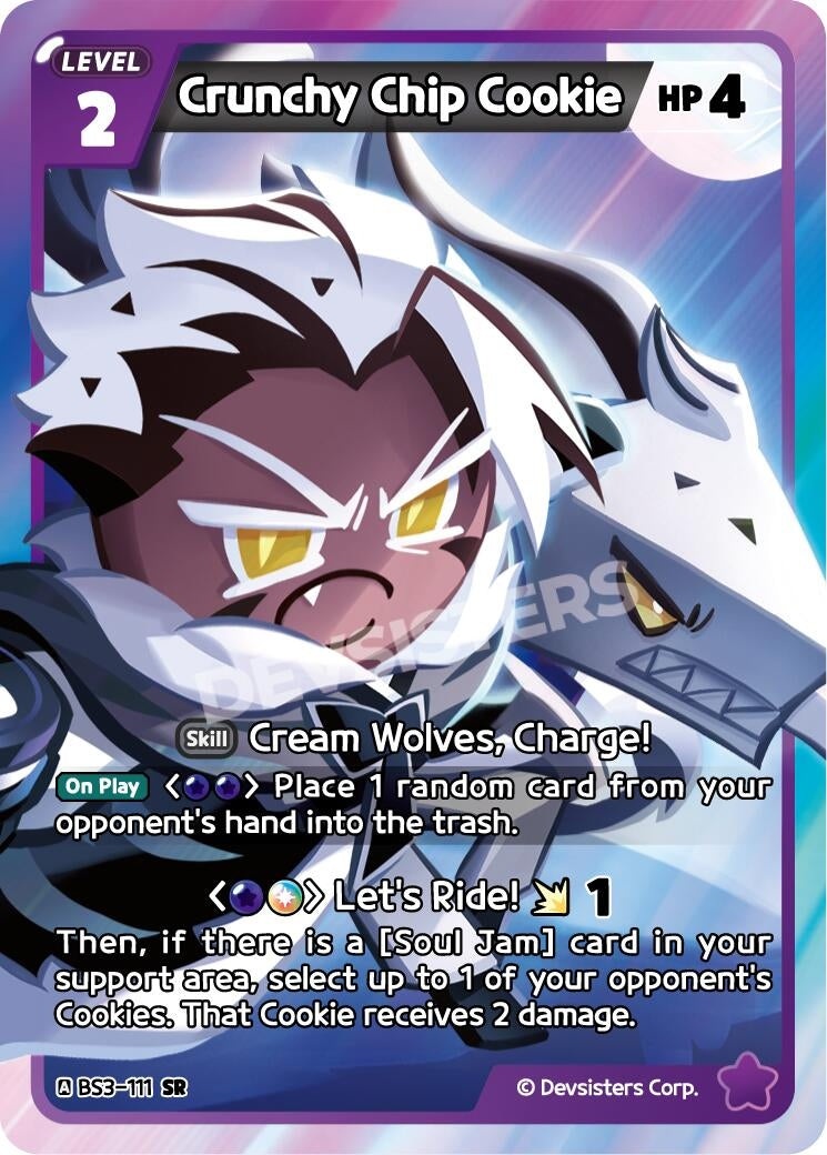 Image for Crunchy Chip Cookie (BS3-111) [Age of Heroes and Kingdoms] - CookieRun: Braverse TCG