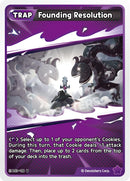 Image for Founding Resolution (BS3-118) [Age of Heroes and Kingdoms] - CookieRun: Braverse TCG