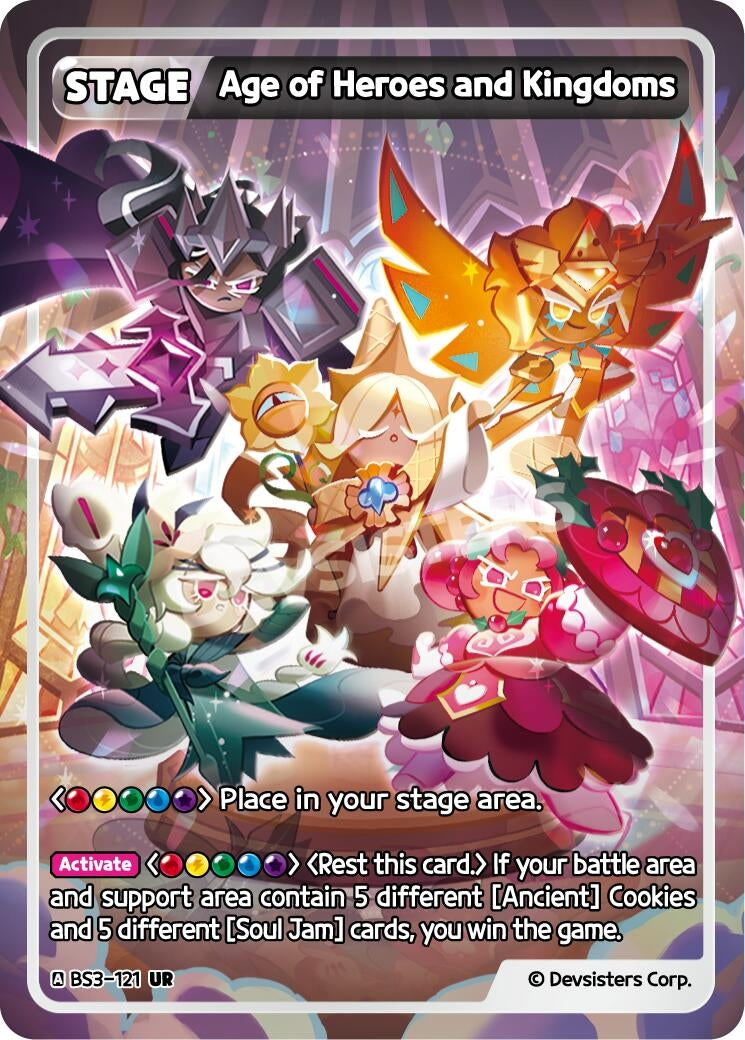 Image for Age of Heroes and Kingdoms (BS3-121) [Age of Heroes and Kingdoms] - CookieRun: Braverse TCG