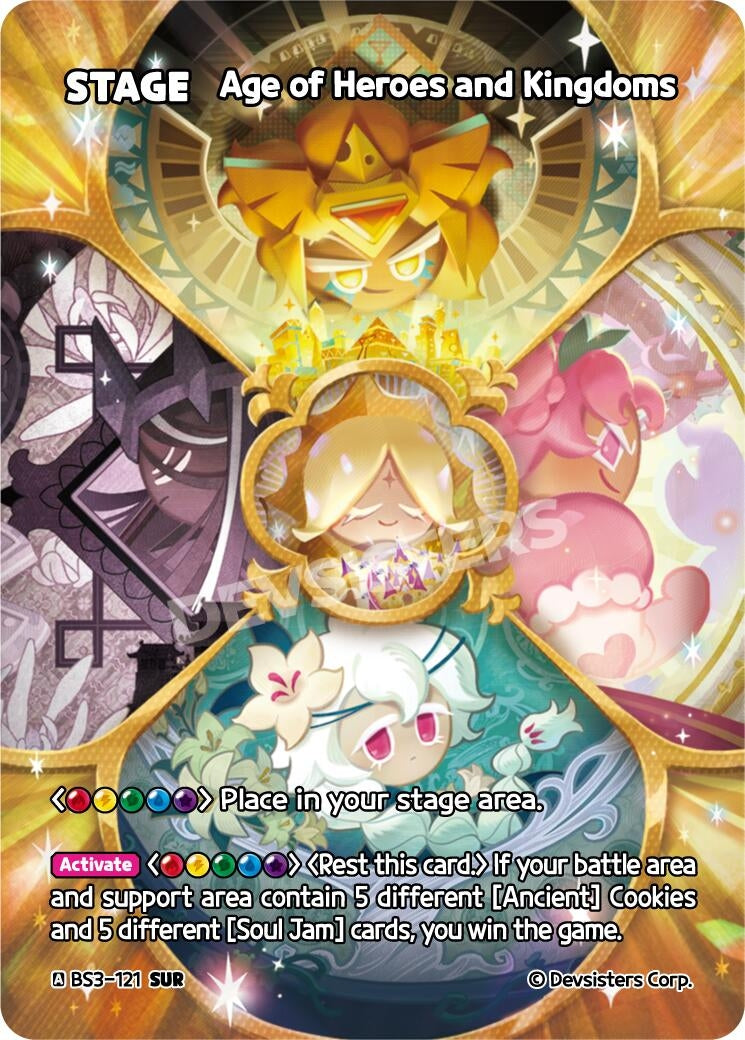 Image for Age of Heroes and Kingdoms (SUR) (BS3-121) [Age of Heroes and Kingdoms] - CookieRun: Braverse TCG