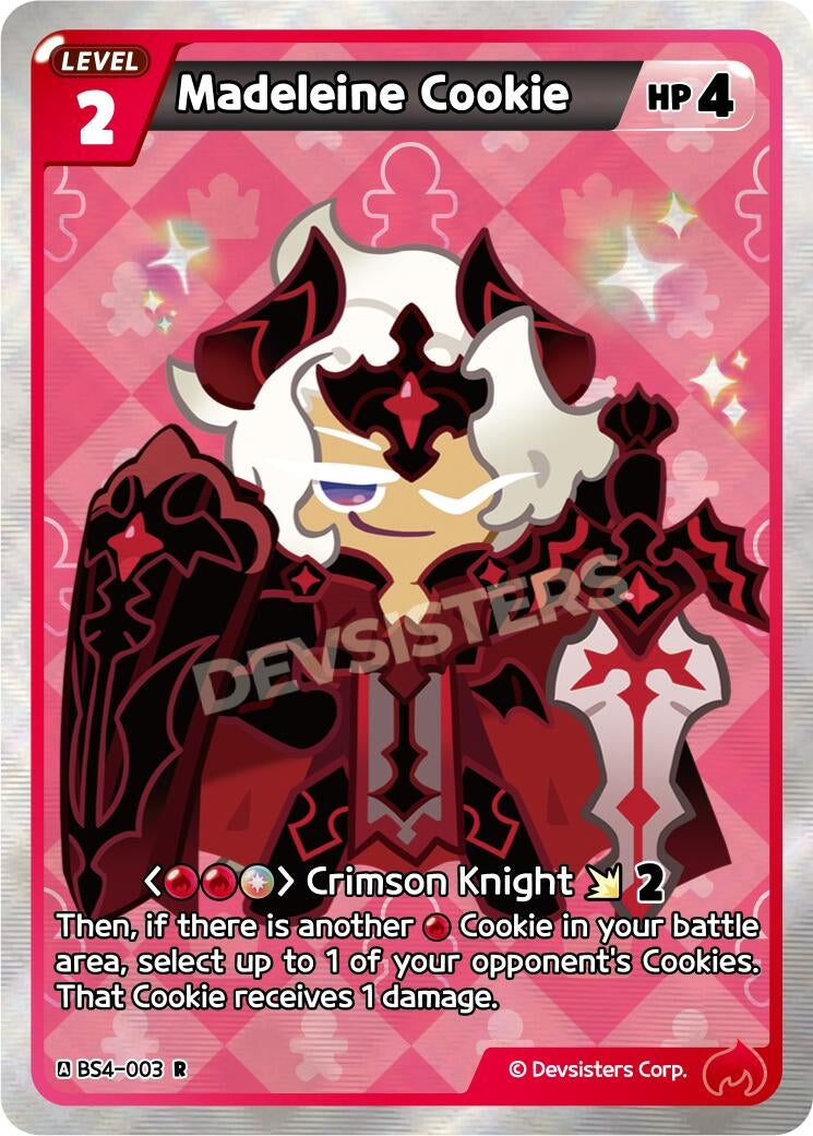 Image for Madeleine Cookie (003) (BS4-003) [Age of Heroes and Kingdoms] - CookieRun: Braverse TCG