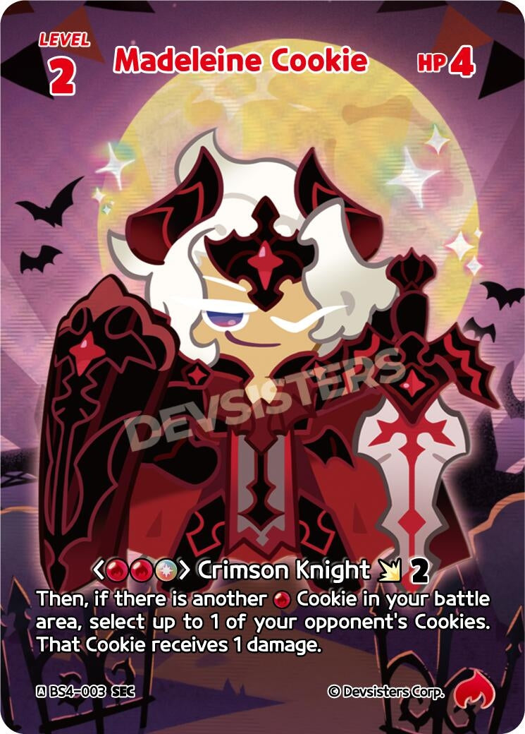 Image for Madeleine Cookie (003) (SEC) (BS4-003) [Age of Heroes and Kingdoms] - CookieRun: Braverse TCG