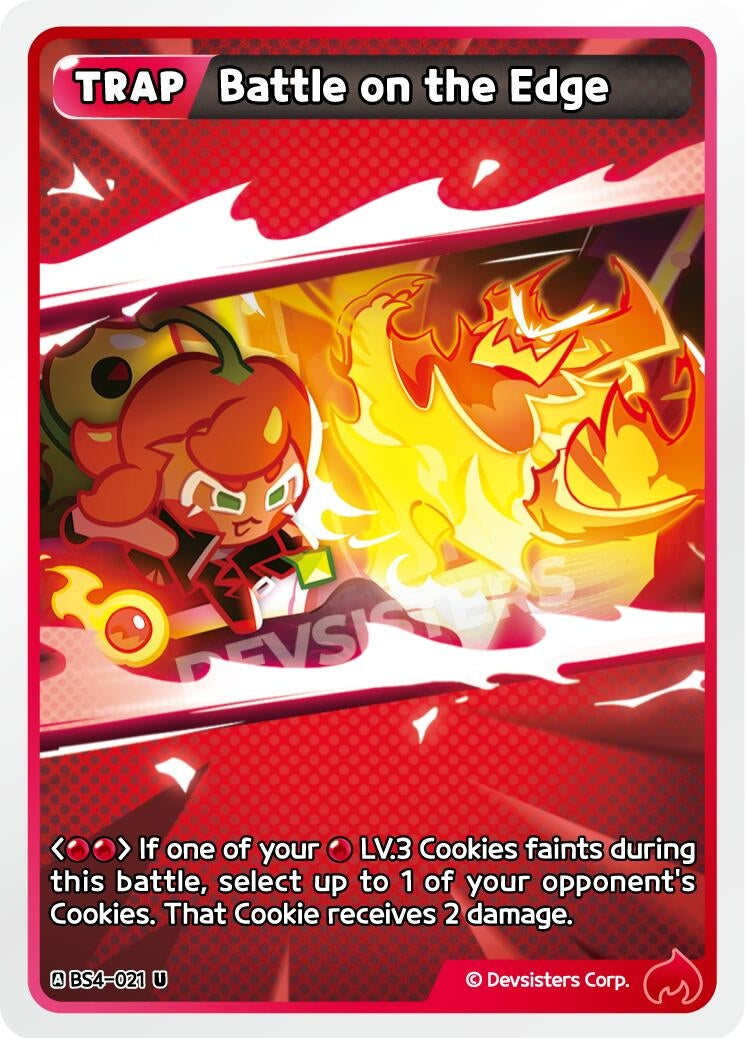Image for Battle on the Edge (BS4-021) [Age of Heroes and Kingdoms] - CookieRun: Braverse TCG