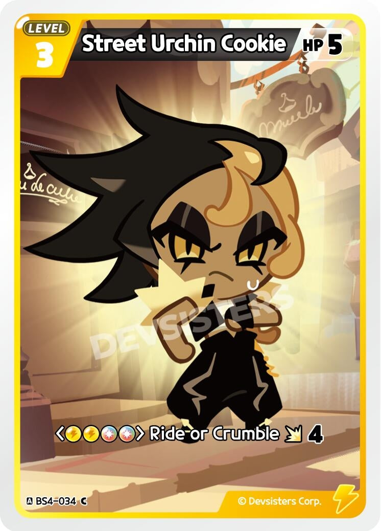 Image for Street Urchin Cookie (BS4-034) [Age of Heroes and Kingdoms] - CookieRun: Braverse TCG
