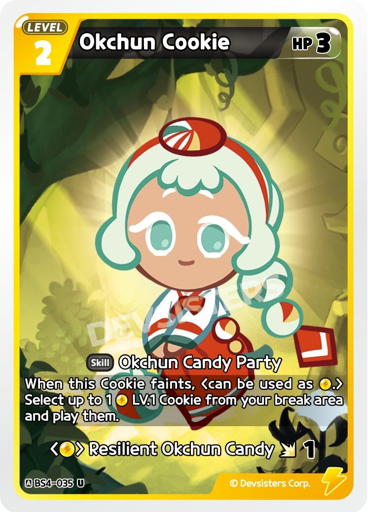 Image for Okchun Cookie (BS4-035) [Age of Heroes and Kingdoms] - CookieRun: Braverse TCG