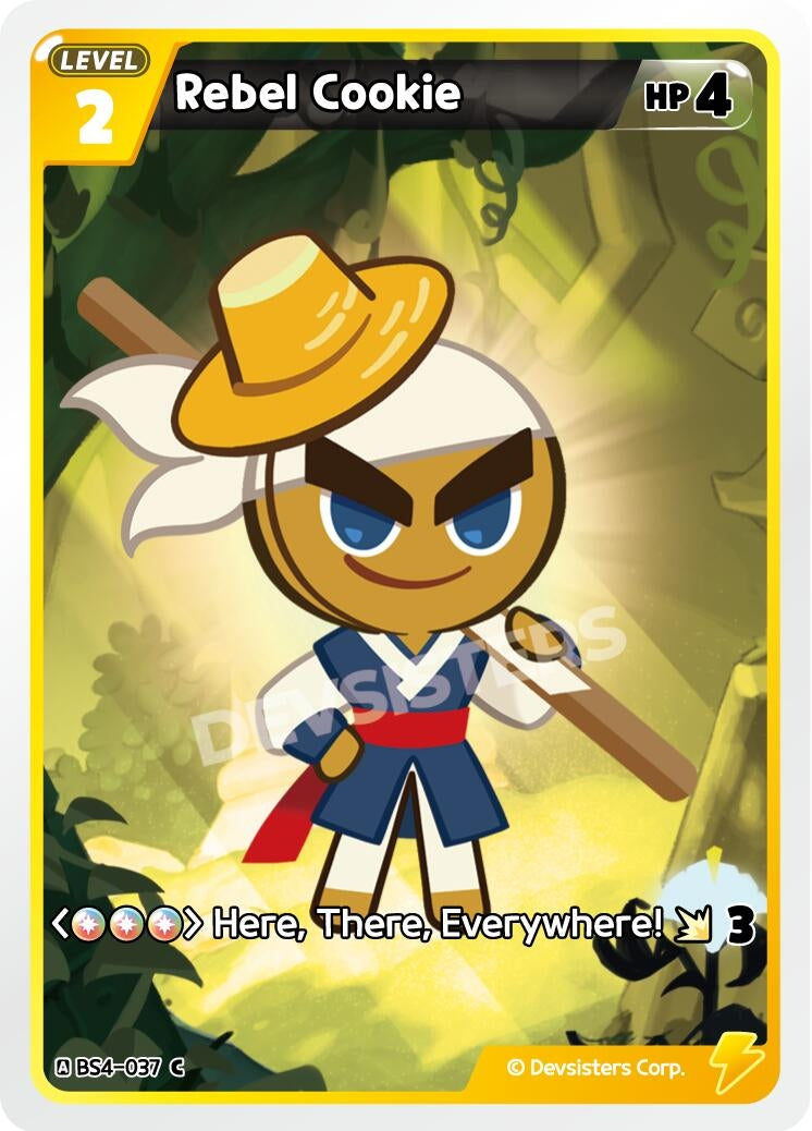 Image for Rebel Cookie (BS4-037) [Age of Heroes and Kingdoms] - CookieRun: Braverse TCG