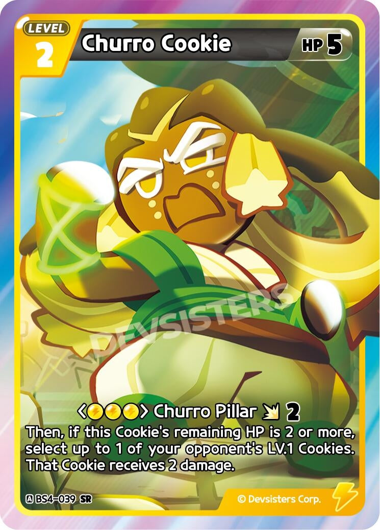 Image for Churro Cookie (BS4-039) [Age of Heroes and Kingdoms] - CookieRun: Braverse TCG