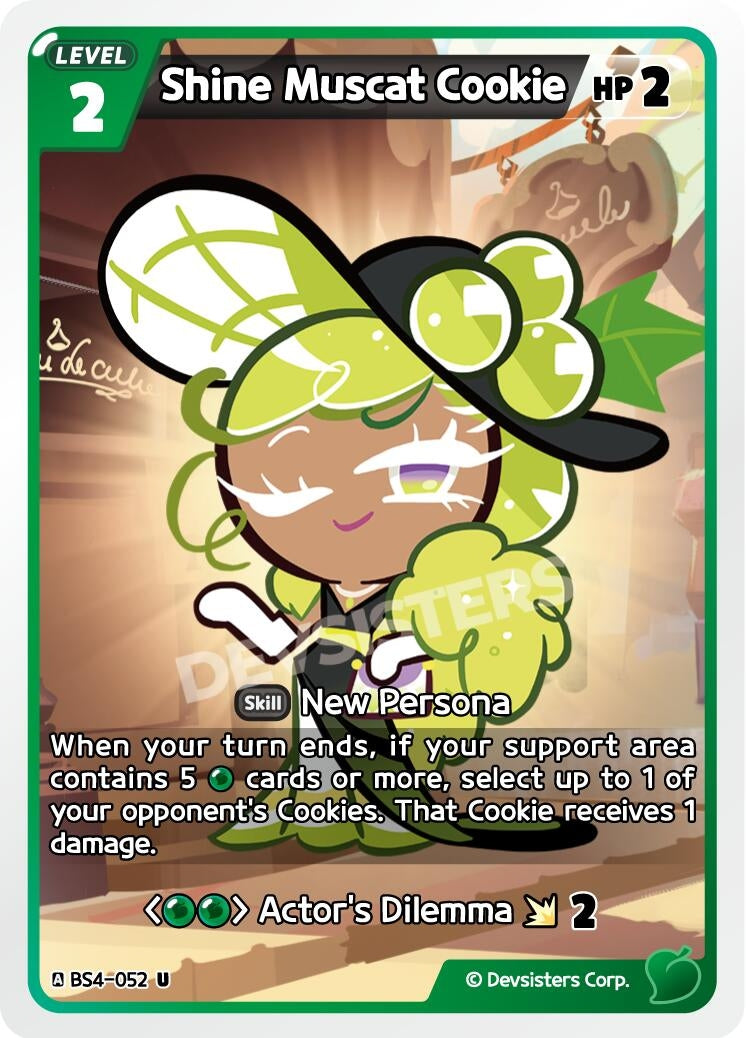 Image for Shine Muscat Cookie (BS4-052) [Age of Heroes and Kingdoms] - CookieRun: Braverse TCG