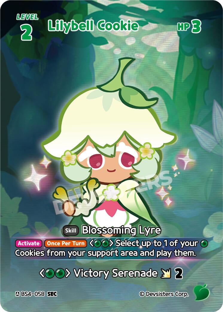Image for Lilybell Cookie (SEC) (BS4-058) [Age of Heroes and Kingdoms] - CookieRun: Braverse TCG