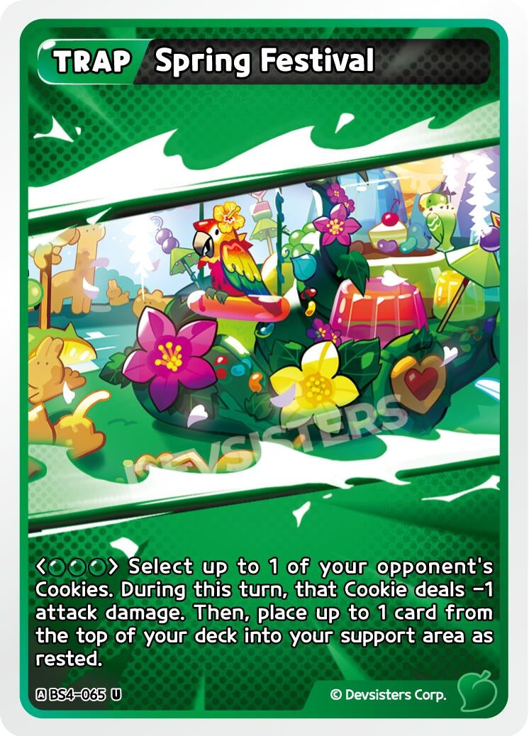 Image for Spring Festival (BS4-065) [Age of Heroes and Kingdoms] - CookieRun: Braverse TCG