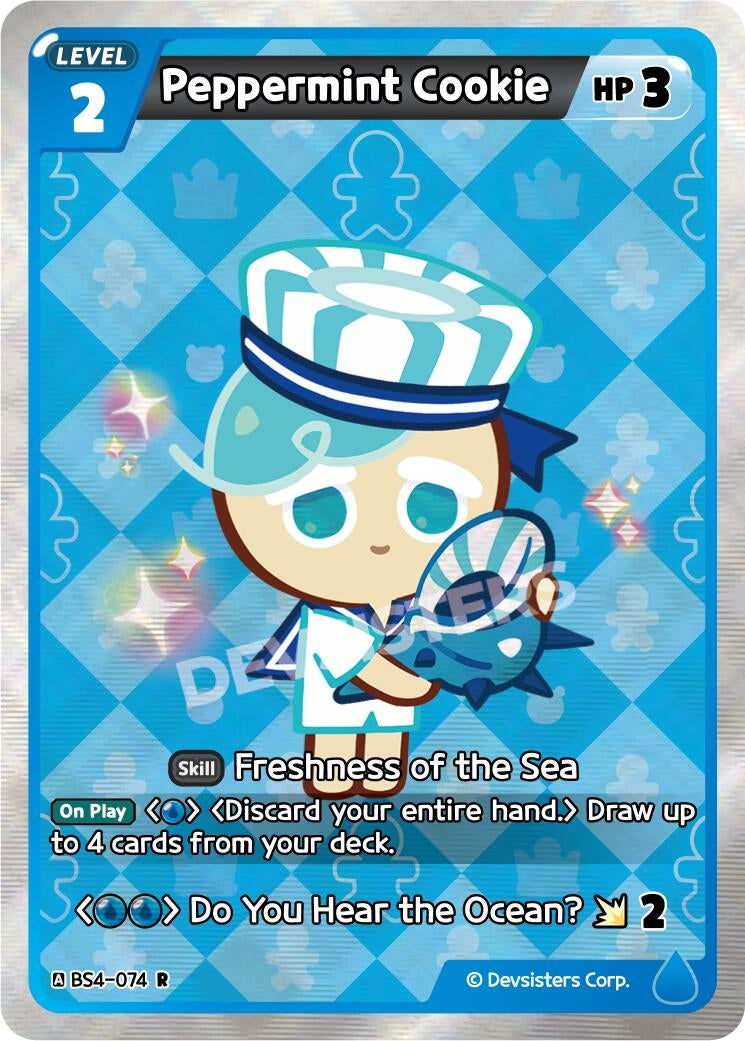 Image for Peppermint Cookie (BS4-074) [Age of Heroes and Kingdoms] - CookieRun: Braverse TCG