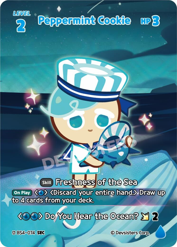 Image for Peppermint Cookie (SEC) (BS4-074) [Age of Heroes and Kingdoms] - CookieRun: Braverse TCG