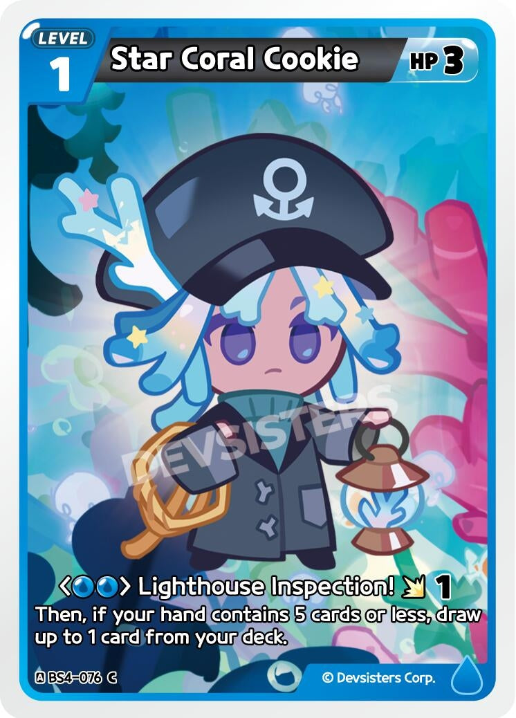 Image for Star Coral Cookie (BS4-076) [Age of Heroes and Kingdoms] - CookieRun: Braverse TCG