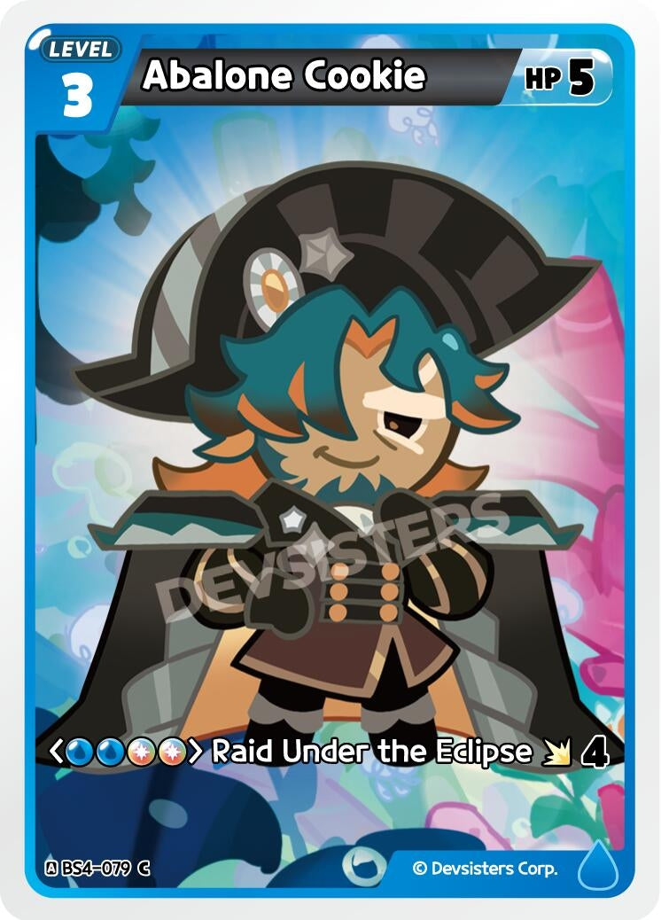 Image for Abalone Cookie (BS4-079) [Age of Heroes and Kingdoms] - CookieRun: Braverse TCG