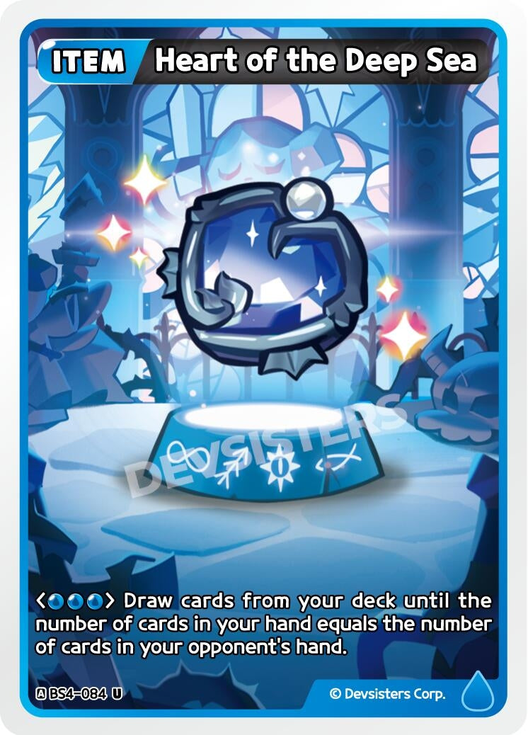 Image for Heart of the Deep Sea (BS4-084) [Age of Heroes and Kingdoms] - CookieRun: Braverse TCG