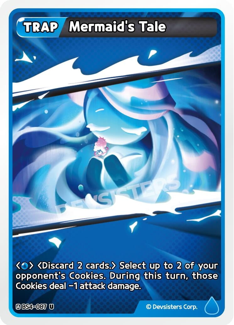 Image for Mermaid's Tale (BS4-087) [Age of Heroes and Kingdoms] - CookieRun: Braverse TCG