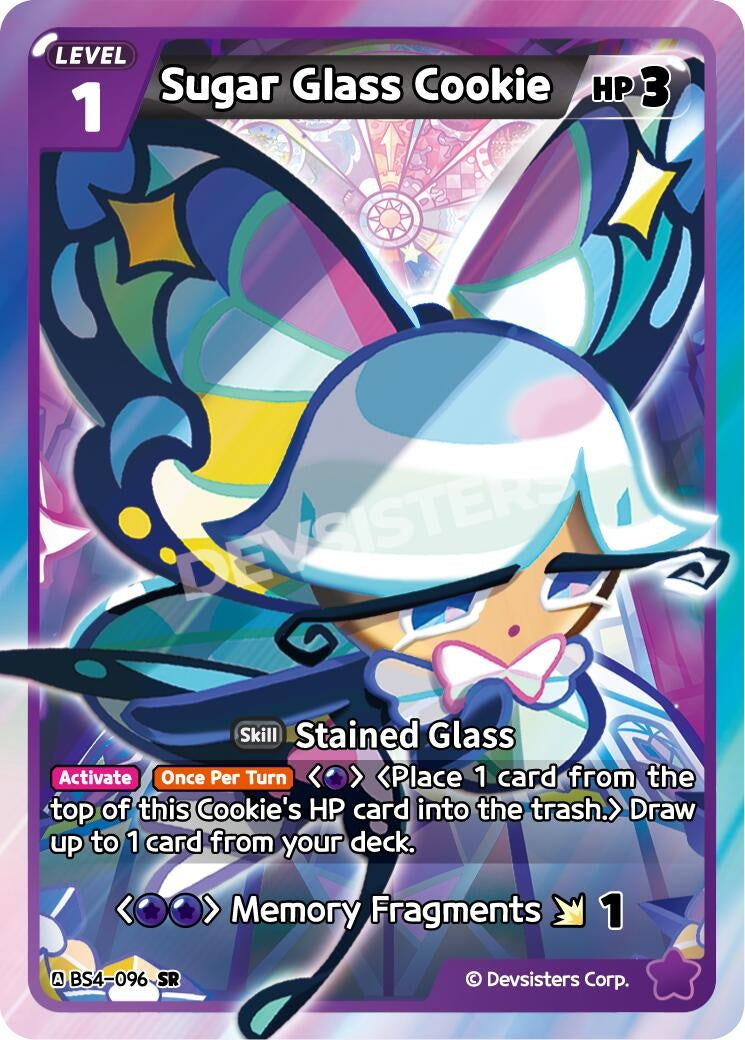 Image for Sugar Glass Cookie (BS4-096) [Age of Heroes and Kingdoms] - CookieRun: Braverse TCG
