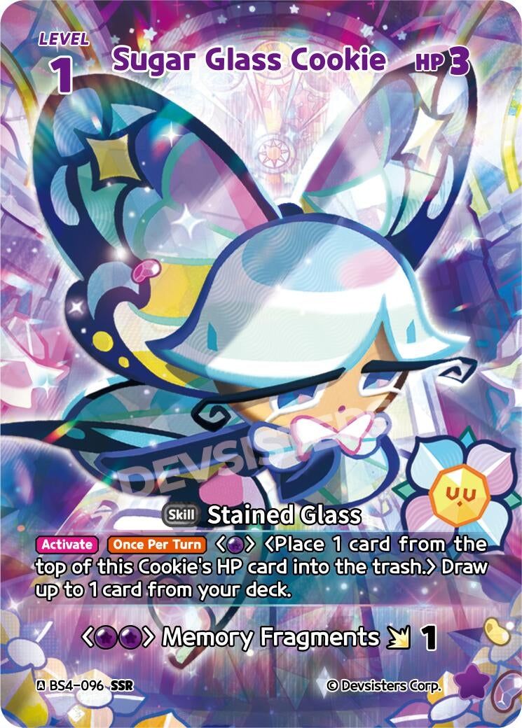 Image for Sugar Glass Cookie (SSR) (BS4-096) [Age of Heroes and Kingdoms] - CookieRun: Braverse TCG