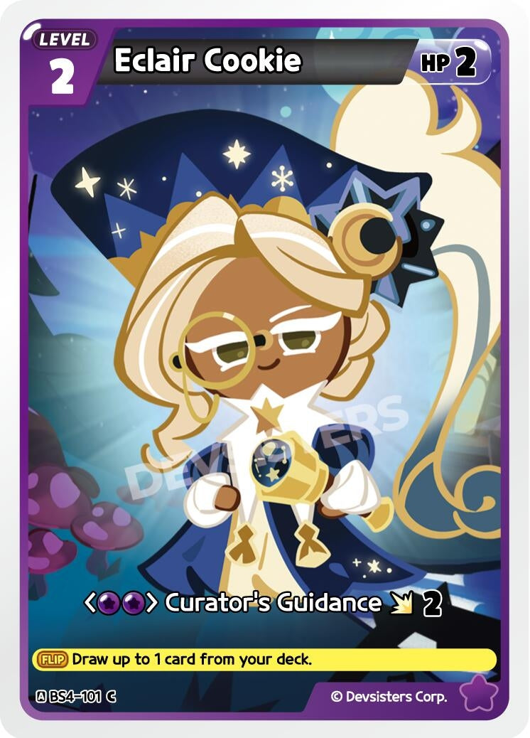 Image for Eclair Cookie (BS4-101) [Age of Heroes and Kingdoms] - CookieRun: Braverse TCG