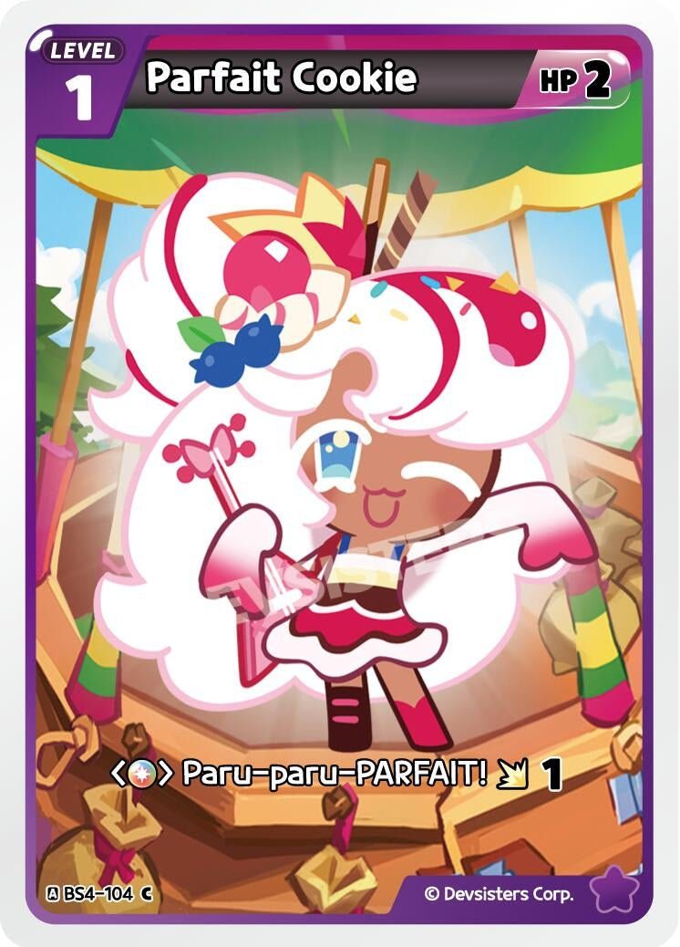 Image for Parfait Cookie (BS4-104) [Age of Heroes and Kingdoms] - CookieRun: Braverse TCG