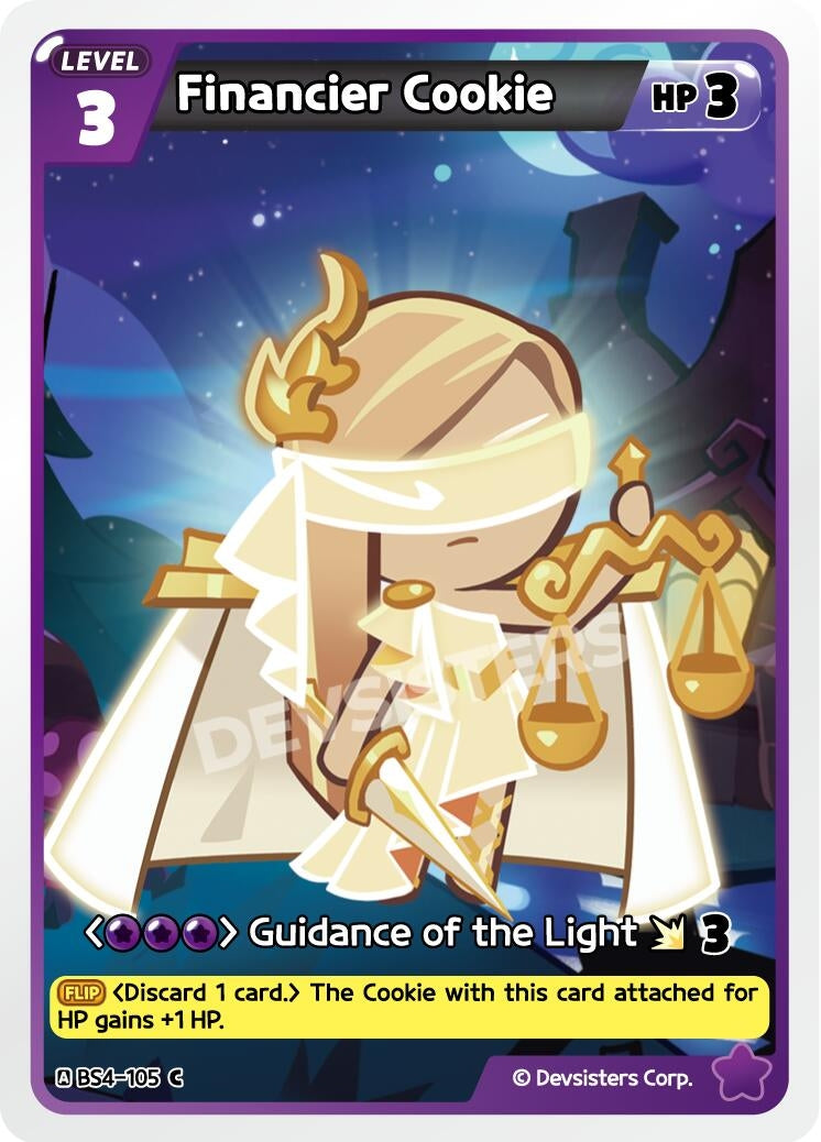 Image for Financier Cookie (105) (BS4-105) [Age of Heroes and Kingdoms] - CookieRun: Braverse TCG