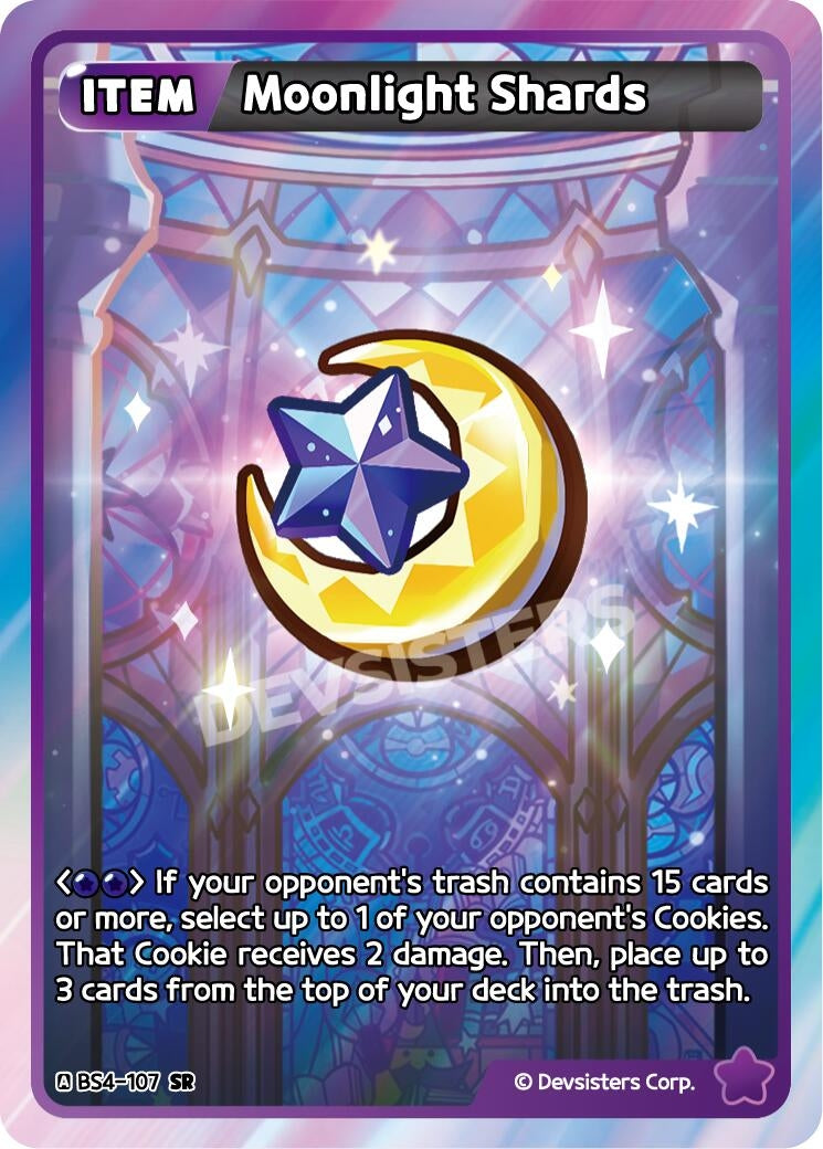 Image for Moonlight Shards (BS4-107) [Age of Heroes and Kingdoms] - CookieRun: Braverse TCG
