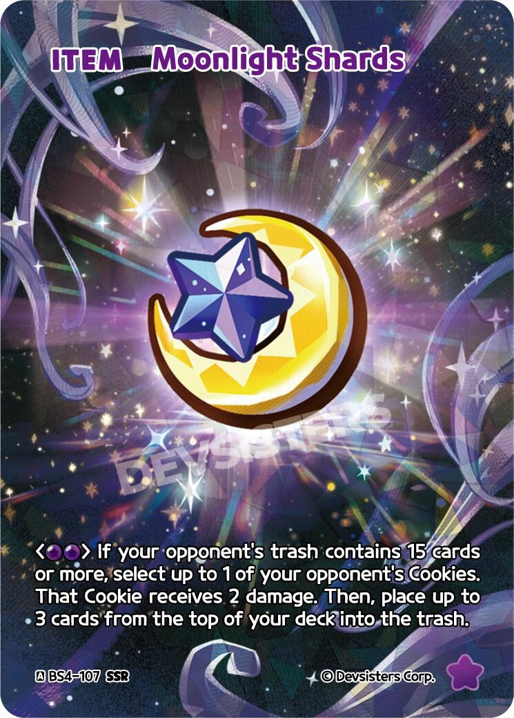Image for Moonlight Shards (SSR) (BS4-107) [Age of Heroes and Kingdoms] - CookieRun: Braverse TCG
