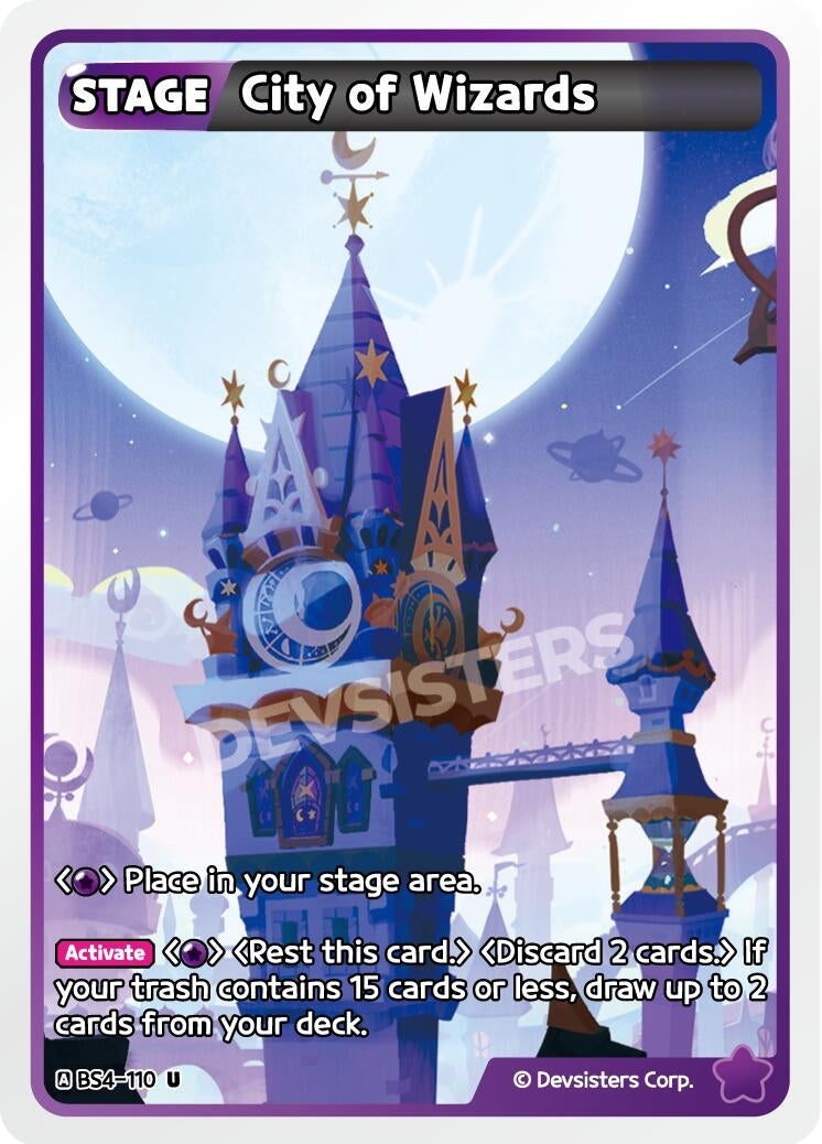 Image for City of Wizards (BS4-110) [Age of Heroes and Kingdoms] - CookieRun: Braverse TCG