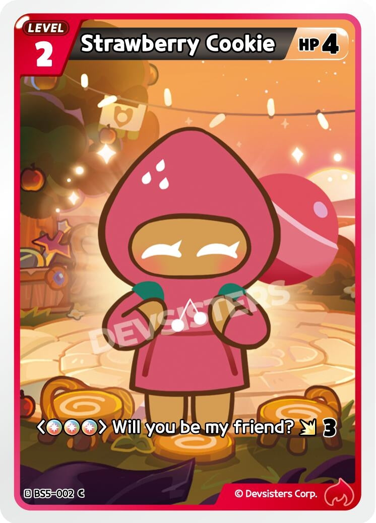 Image for Strawberry Cookie (BS5-002) [Arena of Glory] - CookieRun: Braverse TCG