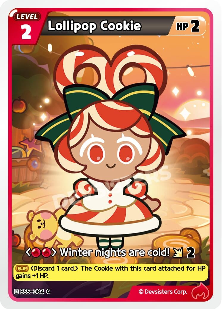 Image for Lollipop Cookie (BS5-004) [Arena of Glory] - CookieRun: Braverse TCG