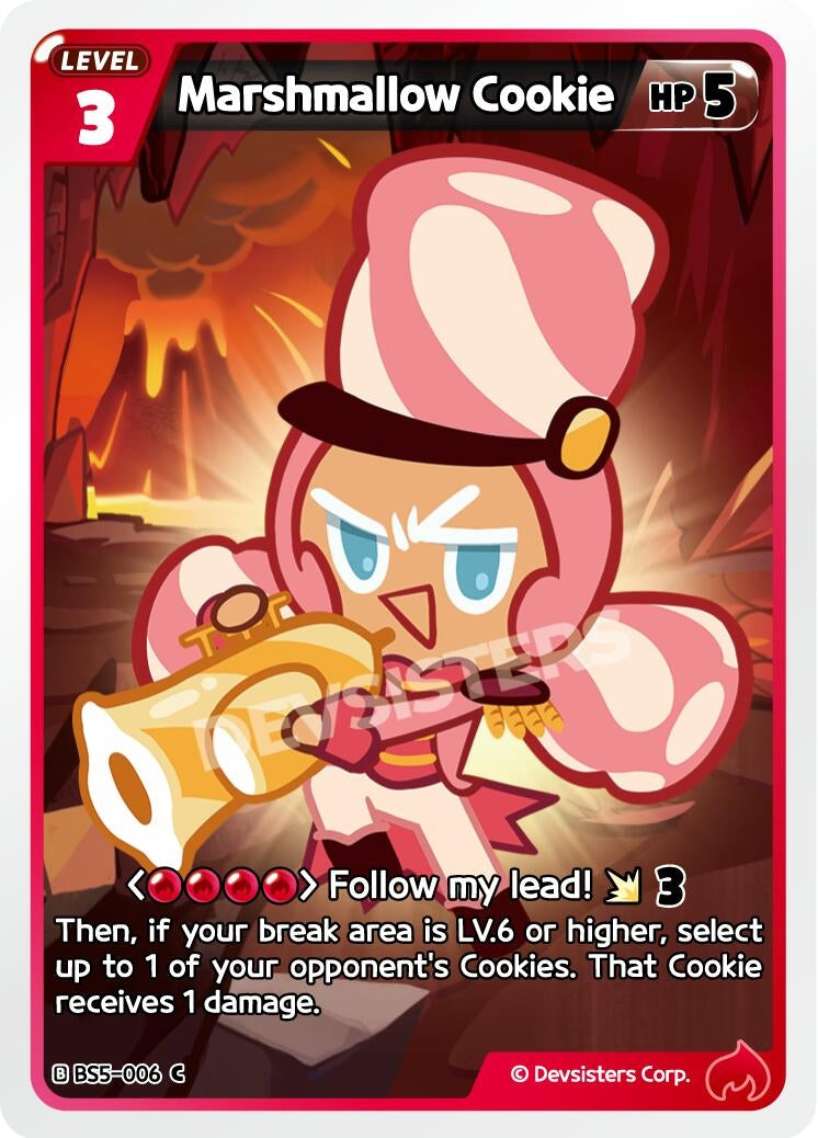 Image for Marshmallow Cookie (BS5-006) [Arena of Glory] - CookieRun: Braverse TCG