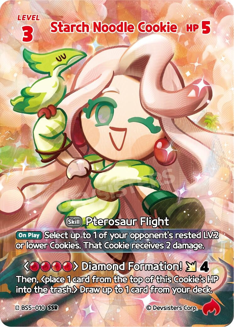Image for Starch Noodle Cookie (SSR) (BS5-010) [Arena of Glory] - CookieRun: Braverse TCG