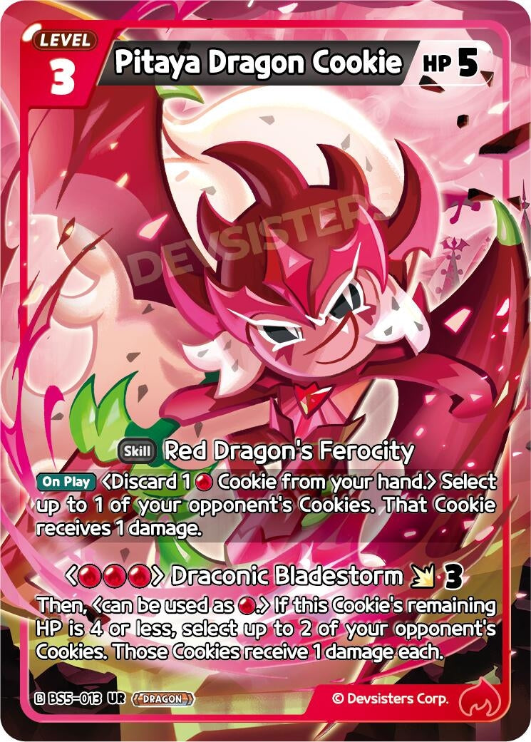 Image for Pitaya Dragon Cookie (BS5-013) [Arena of Glory] - CookieRun: Braverse TCG