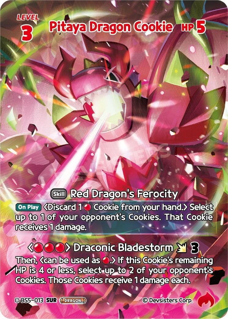 Image for Pitaya Dragon Cookie (SUR) (BS5-013) [Arena of Glory] - CookieRun: Braverse TCG