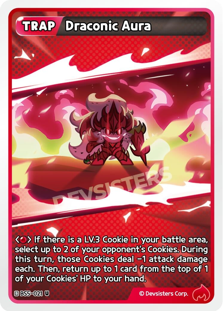 Image for Draconic Aura (BS5-021) [Arena of Glory] - CookieRun: Braverse TCG