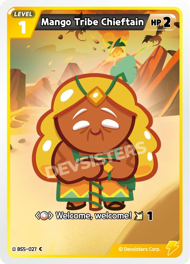 Image for Mango Tribe Chieftain (BS5-027) [Arena of Glory] - CookieRun: Braverse TCG