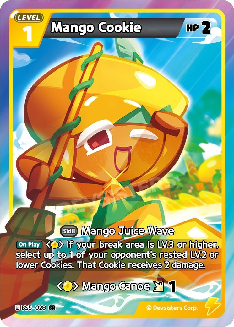 Image for Mango Cookie (BS5-028) [Arena of Glory] - CookieRun: Braverse TCG