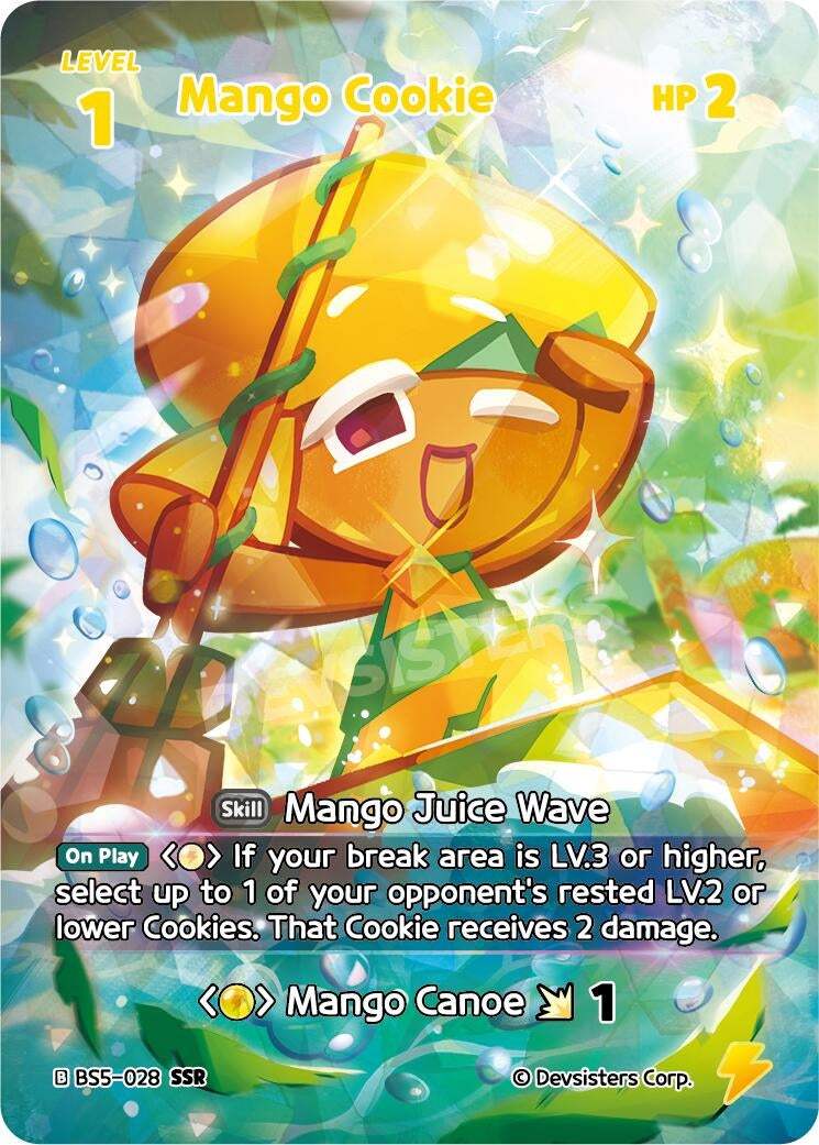 Image for Mango Cookie (SSR) (BS5-028) [Arena of Glory] - CookieRun: Braverse TCG