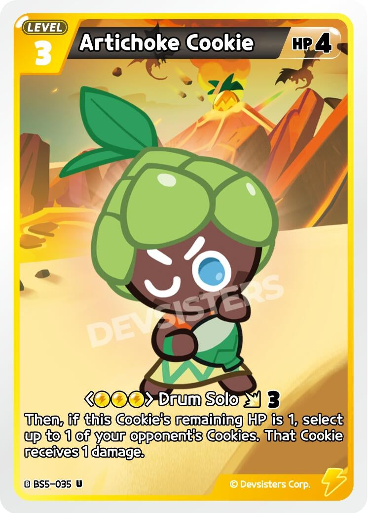 Image for Artichoke Cookie (BS5-035) [Arena of Glory] - CookieRun: Braverse TCG