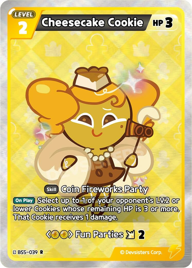 Image for Cheesecake Cookie (BS5-039) [Arena of Glory] - CookieRun: Braverse TCG