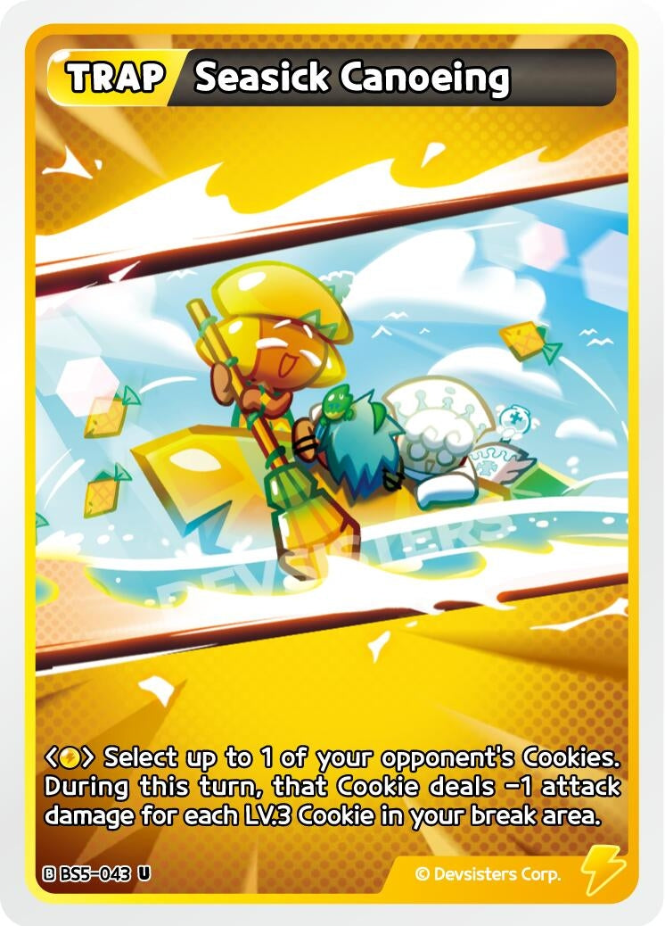 Image for Seasick Canoeing (BS5-043) [Arena of Glory] - CookieRun: Braverse TCG