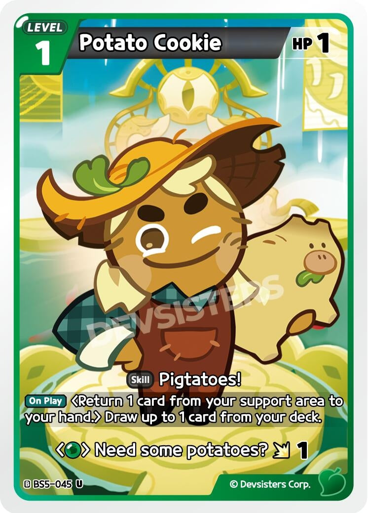 Image for Potato Cookie (BS5-045) [Arena of Glory] - CookieRun: Braverse TCG