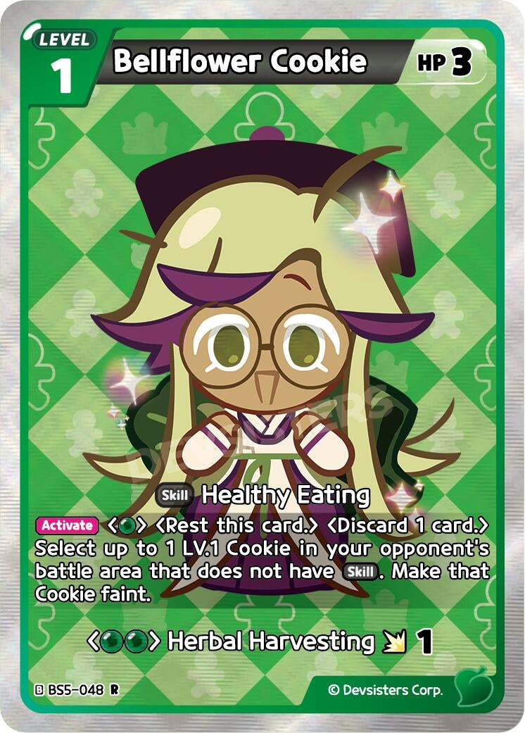 Image for Bellflower Cookie (BS5-048) [Arena of Glory] - CookieRun: Braverse TCG