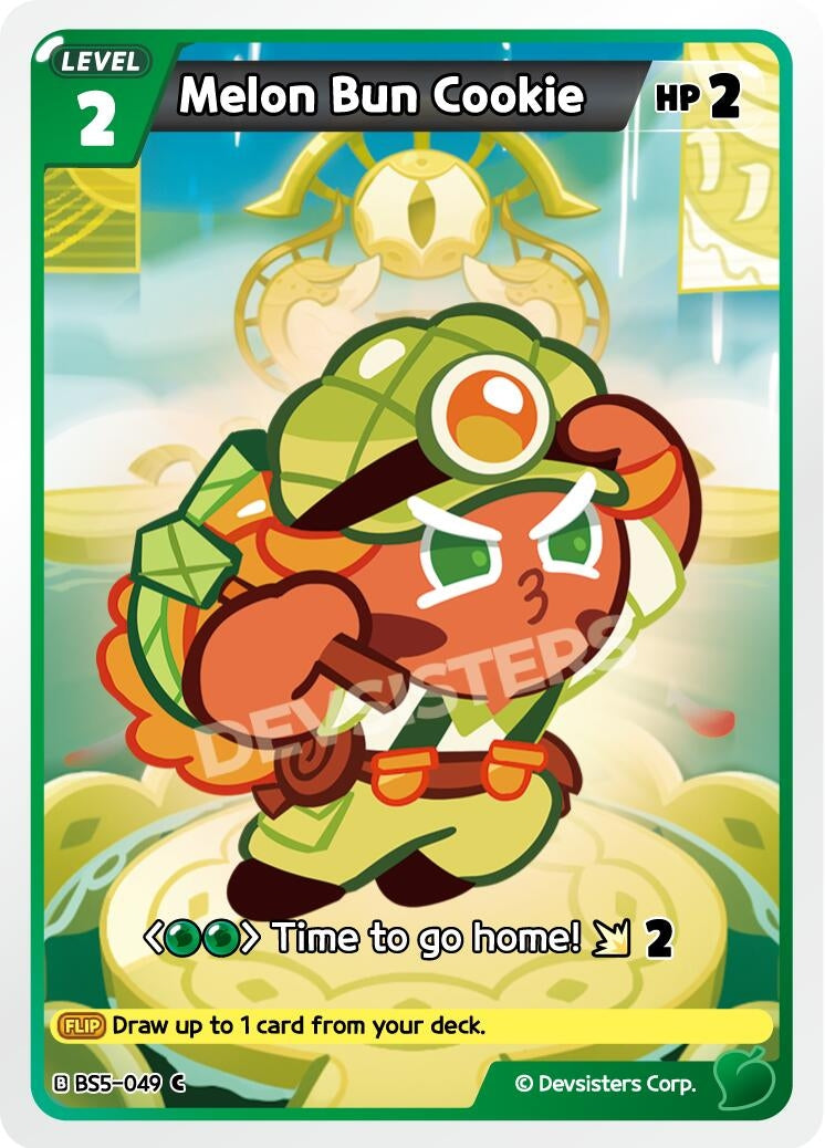 Image for Melon Bun Cookie (BS5-049) [Arena of Glory] - CookieRun: Braverse TCG